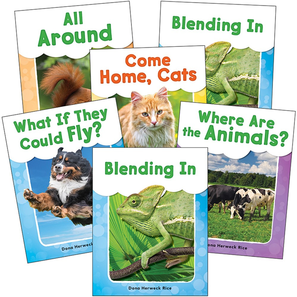 SEP107160 - See Me Read Animals 6 Book Set in Reading Skills