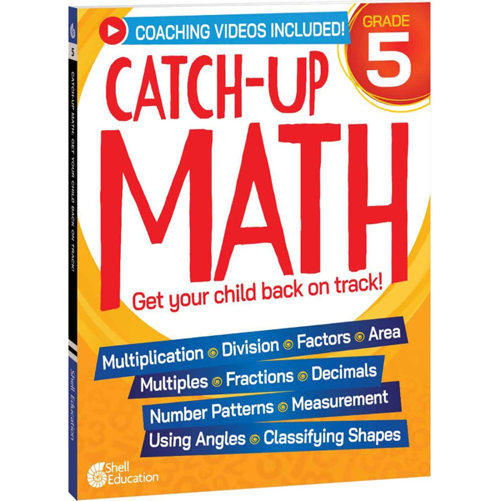 Catch-Up Math, Grade 5 - SEP146436 | Shell Education | Activity Books