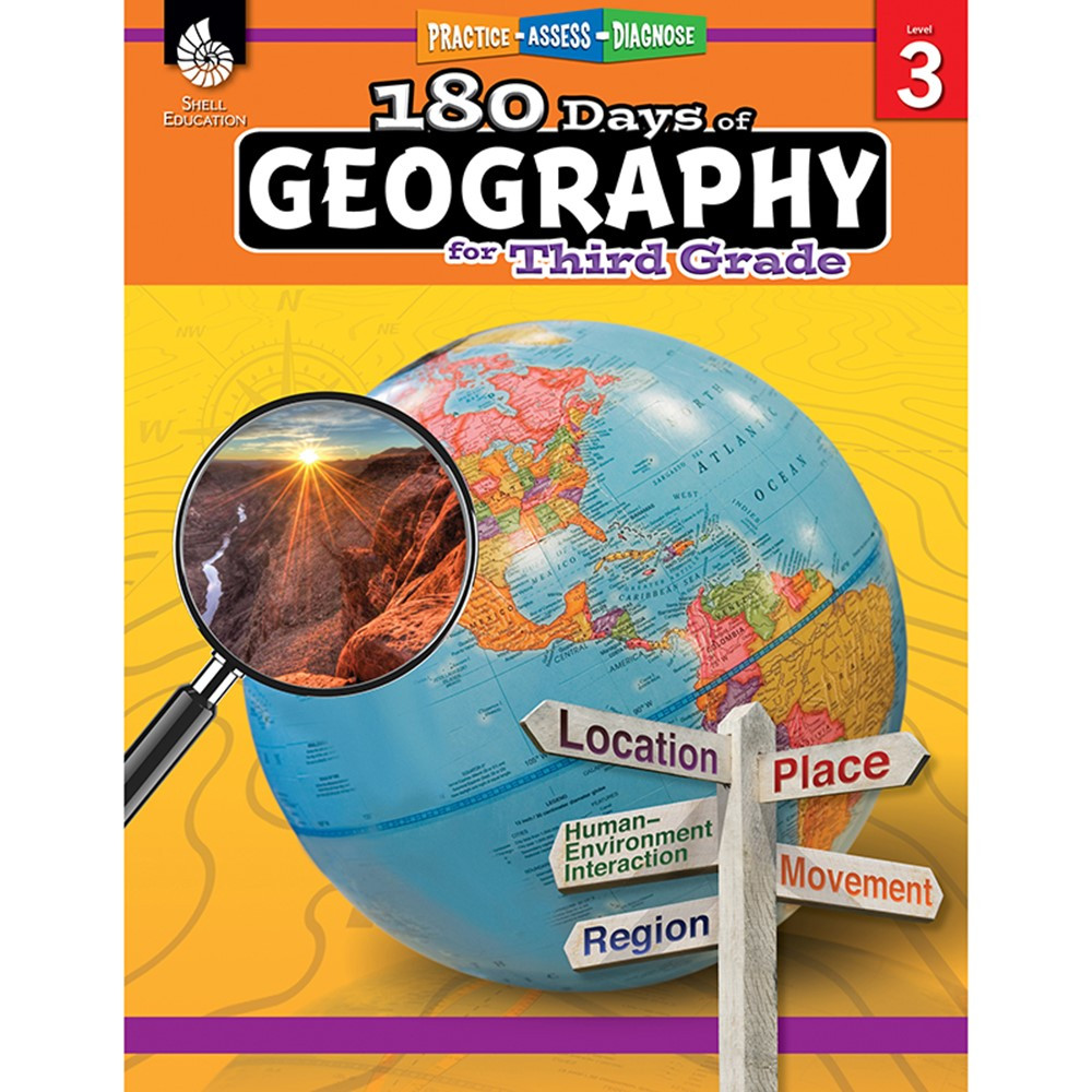 SEP28624 - 180 Days Of Geography Grade 3 in Geography