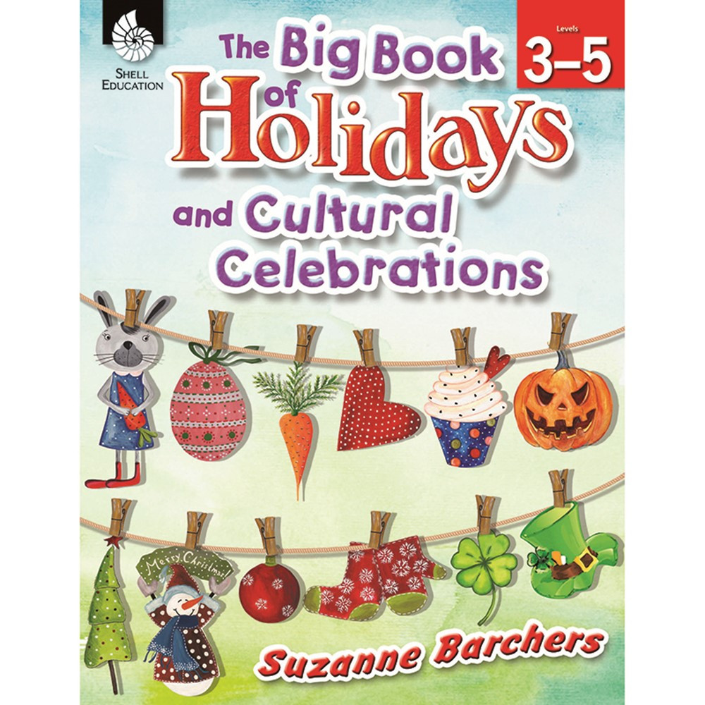 SEP51048 - The Big Book Of Holidays And Cultural Celebrations Gr 3-5 in Cultural Awareness