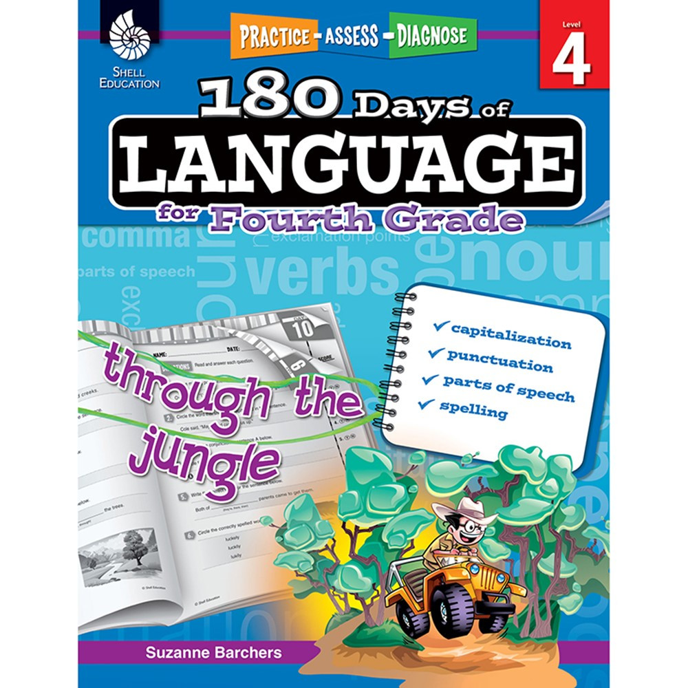 SEP51169 - 180 Days Of Language Gr 4 in Language Skills