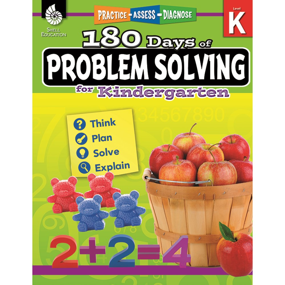 SEP51612 - 180 Day Problem Solving Gr K Workbk in Books