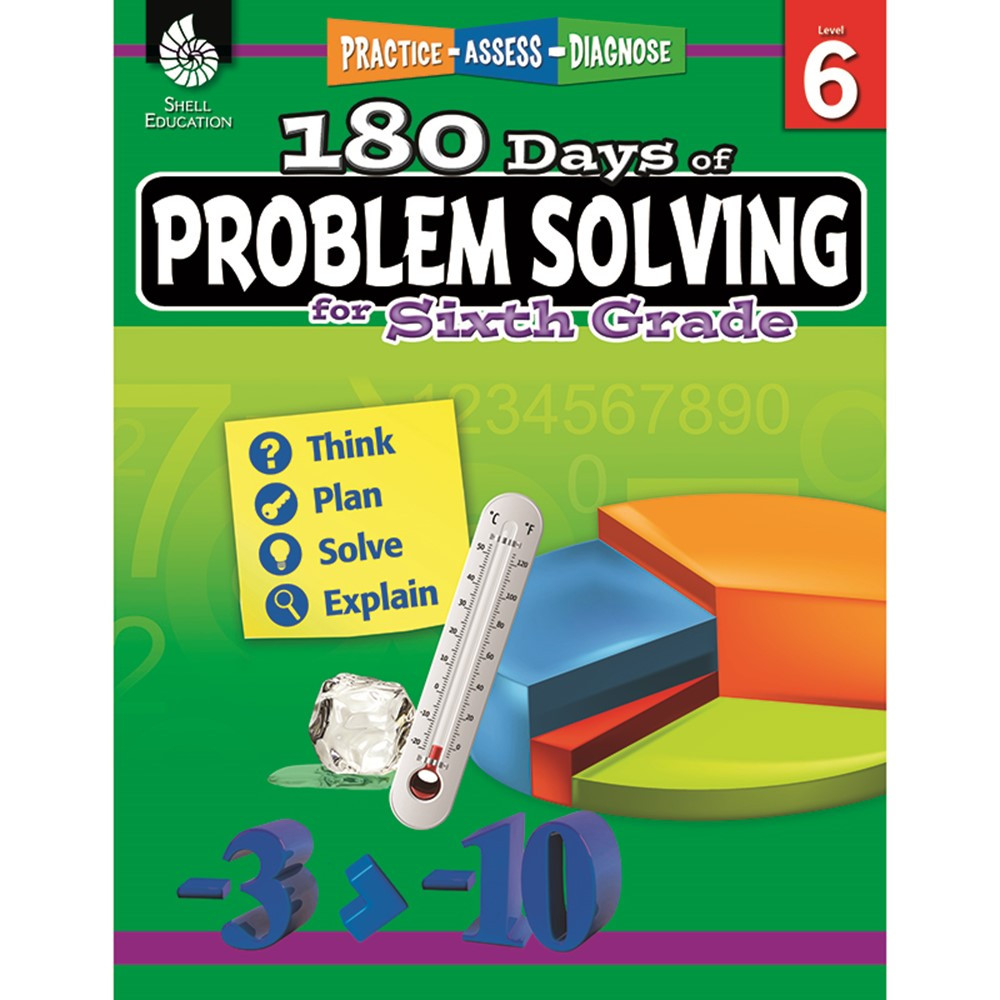 SEP51618 - 180 Day Problem Solving Gr6 Workbk in Books