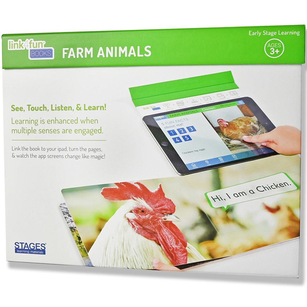 SLM1002 - Link4fun Farm Animals Book in Language Arts