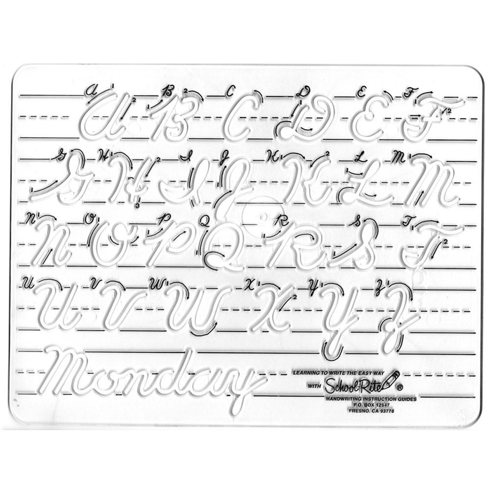SR-7681 - Transition To Cursive Uppercase in Handwriting Skills