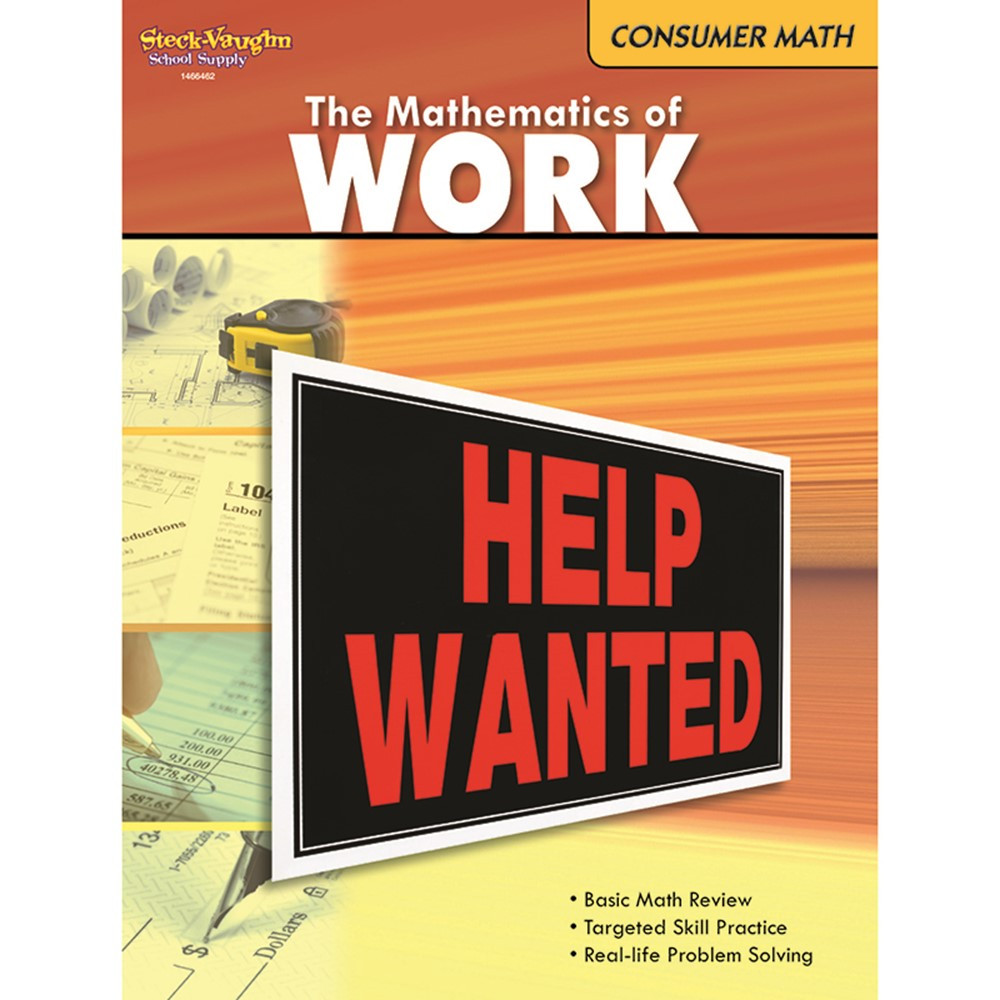 SV-9780547625607 - The Mathematics Of Work Gr 6 & Up in Money