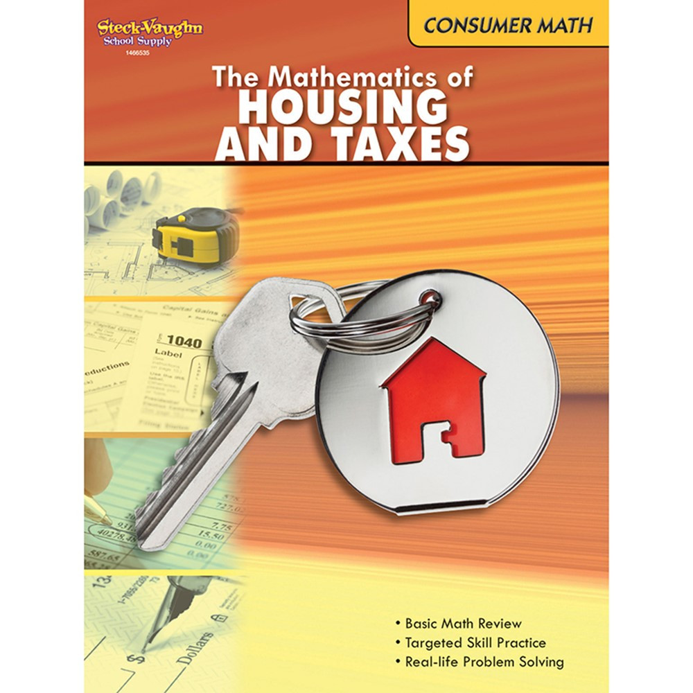 SV-9780547625645 - The Mathematics Of Housing And Taxes Gr 6 & Up in Money