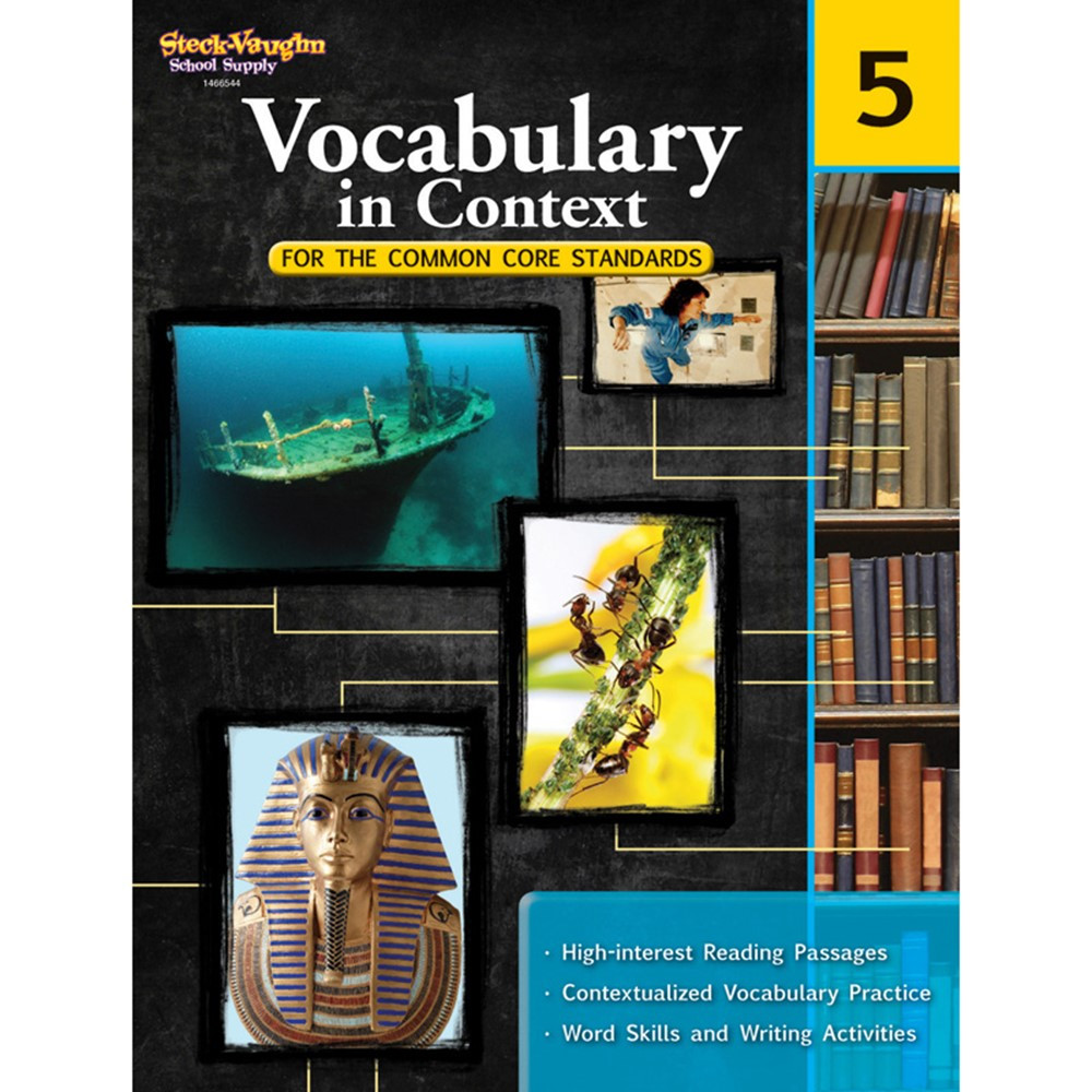 SV-9780547625782 - Gr 5 Vocabulary In Context For The Common Core Standards in Vocabulary Skills