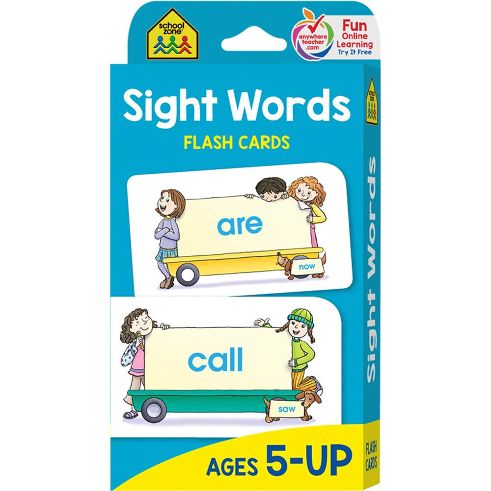 SZP04002 - Beginning Sight Words Flash Cards in Sight Words