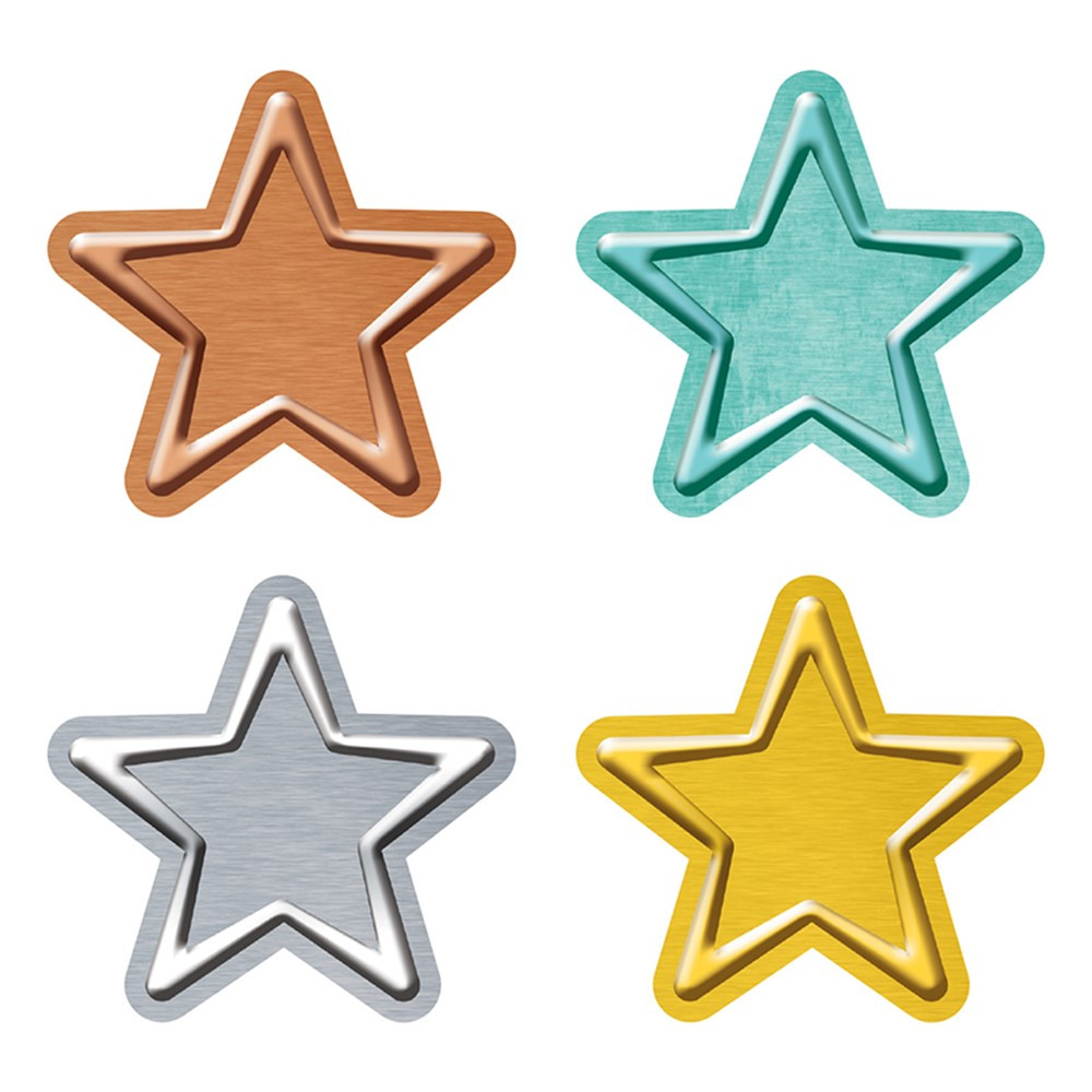 T-10733 - Stars Mini Accents Variety Pk I Heart Metal in Accents
