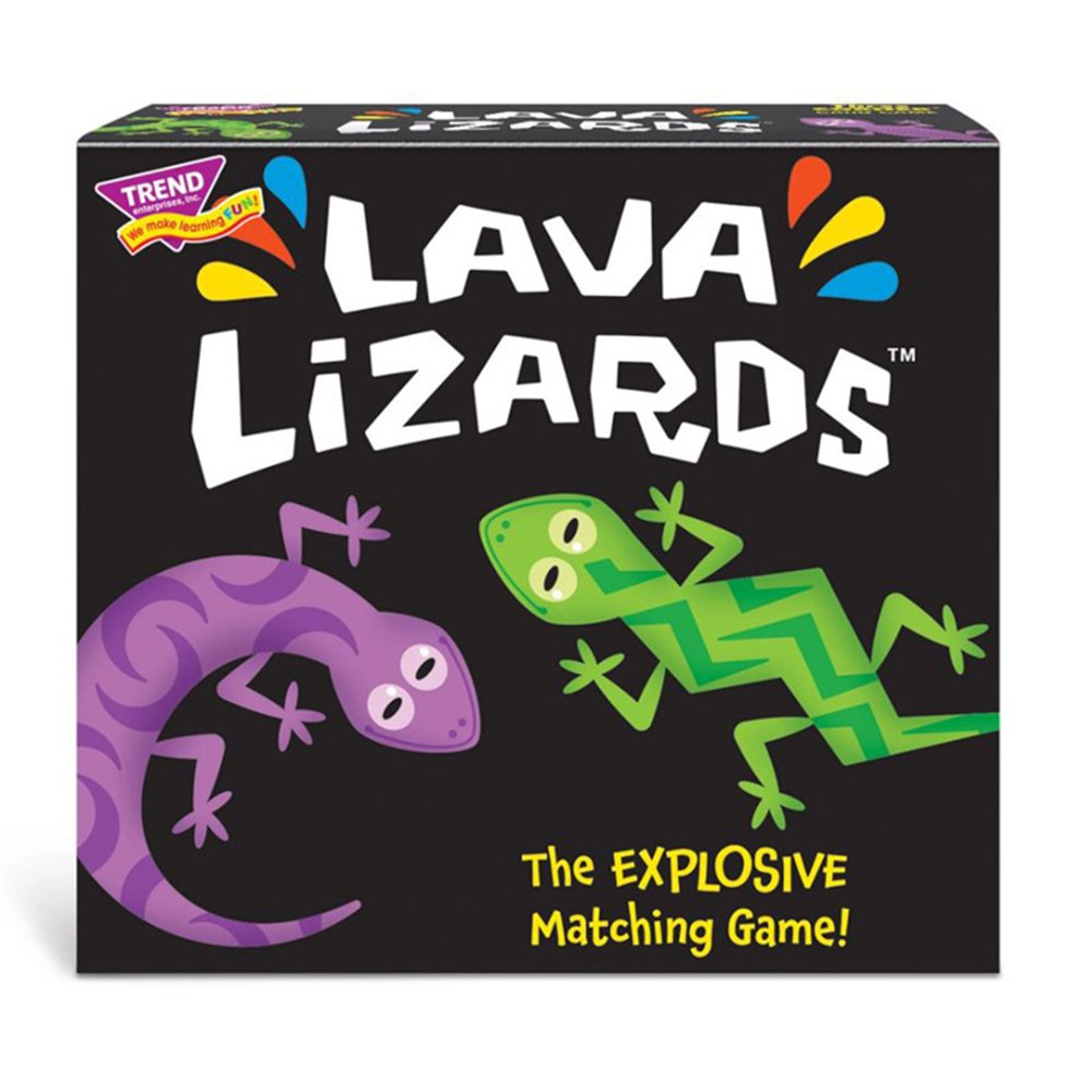 Lava Lizards Three Corner Card Game - T-20002 | Trend Enterprises Inc. | Card Games