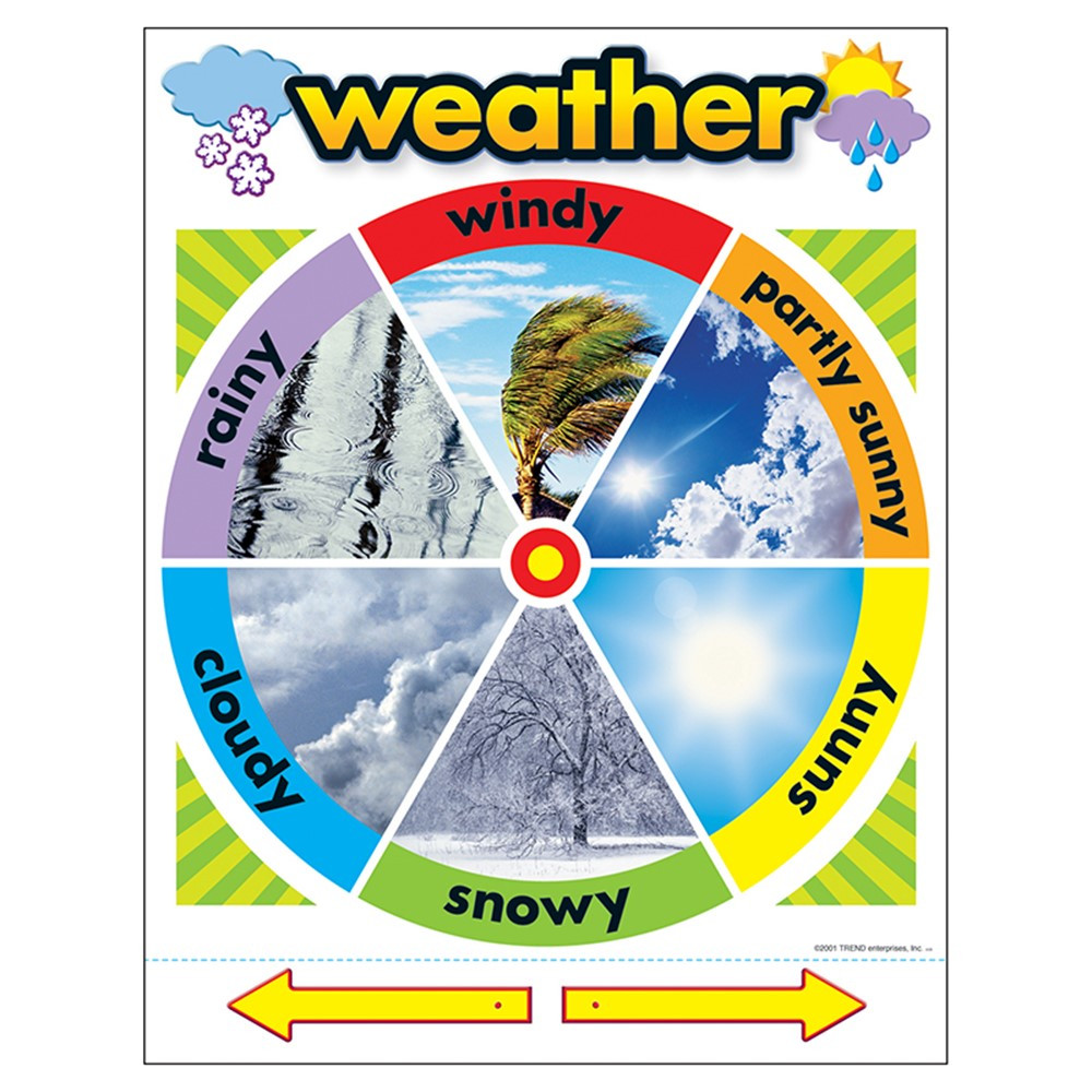 T-38046 - Chart Weather 17 X 22 Gr Pk-2 in Science
