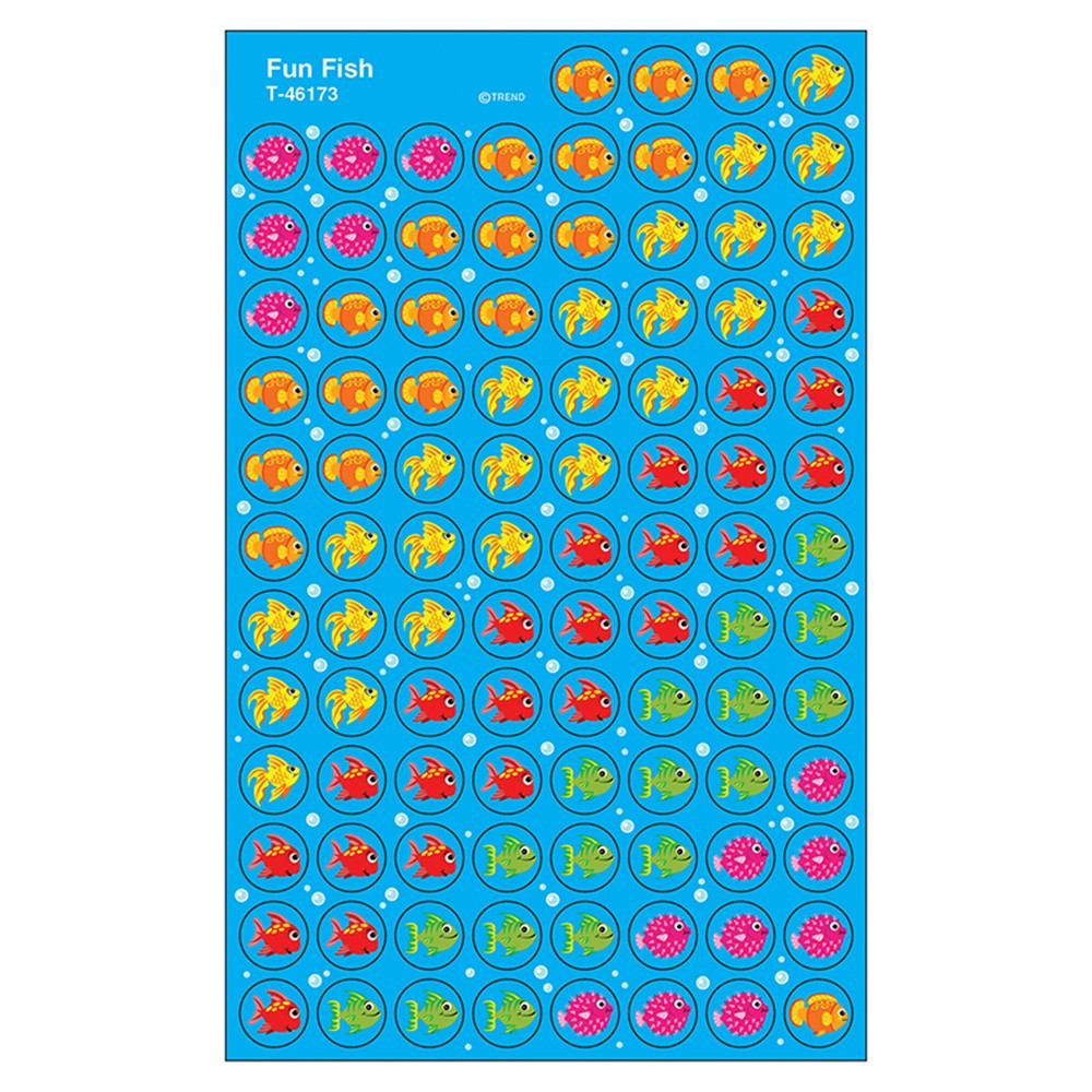 T-46173 - Superspots Stickers Fun Fish in Stickers