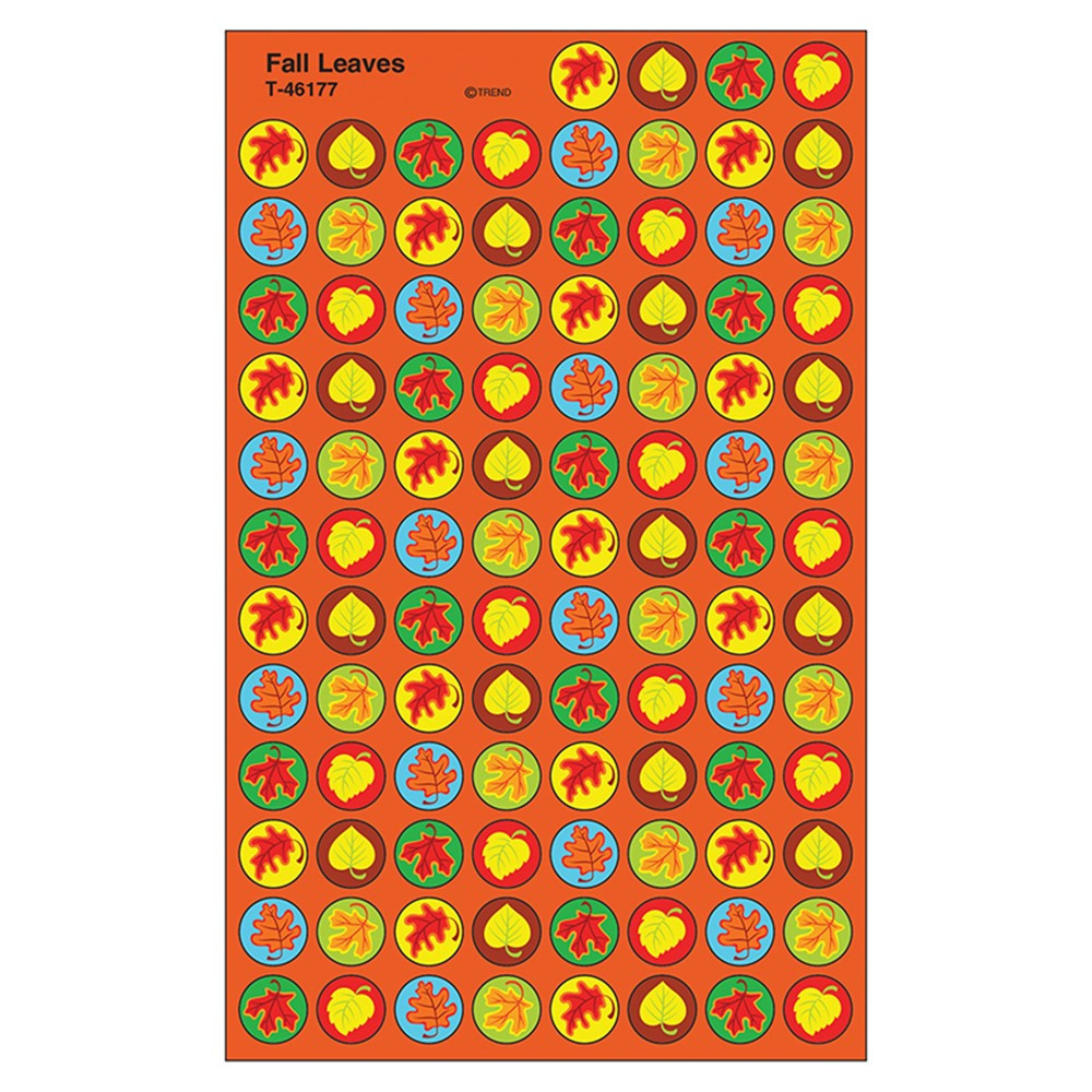 T-46177 - Fall Leaves Superspot Shapes Stickers in Holiday/seasonal