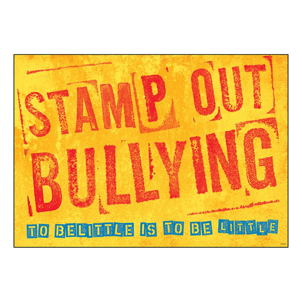 T-A67085 - Stamp Out Bullying Argus Poster in Motivational