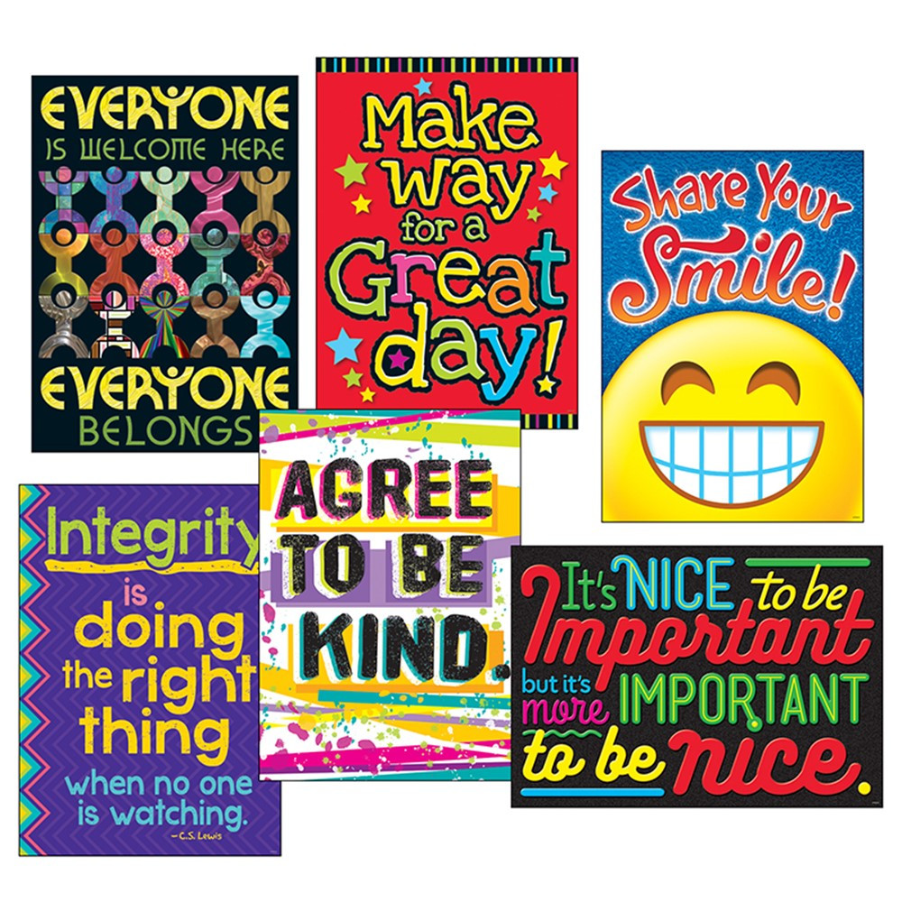 T-A67938 - Kindess Matters Poster Combo Pk Argus in Motivational
