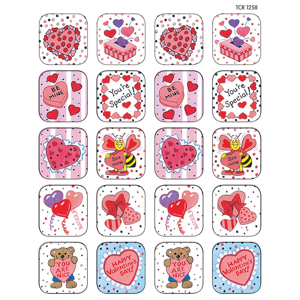 TCR1258 - Stickers Valentines Day in Holiday/seasonal