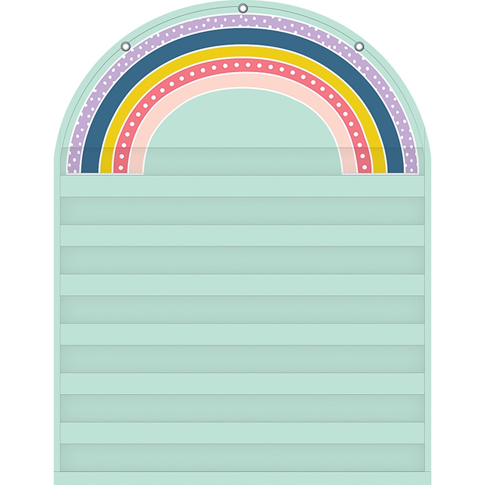 Oh Happy Day Rainbow 7 Pocket Chart - TCR20100 | Teacher Created Resources | Pocket Charts