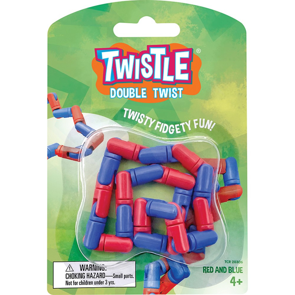 Twistle Double Twist, Red & Blue - TCR20306 | Teacher Created Resources | Novelty