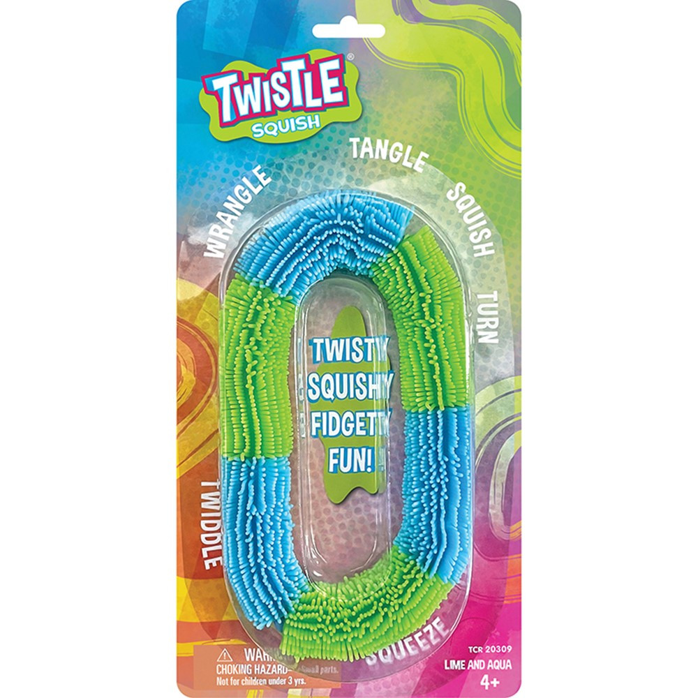 Twistle Squish, Aqua & Lime - TCR20309 | Teacher Created Resources | Novelty