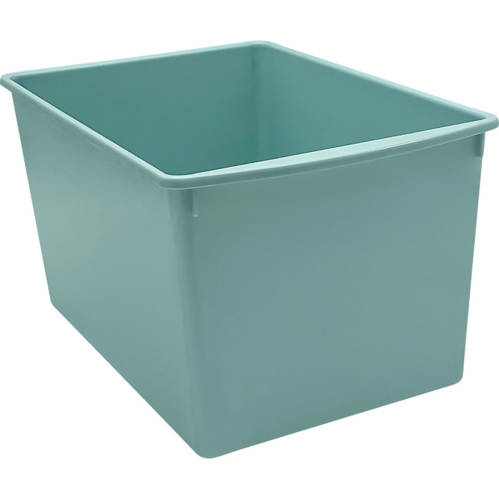 Plastic Multi-Purpose Bin, Calming Blue - TCR20958 | Teacher Created Resources | Storage Containers