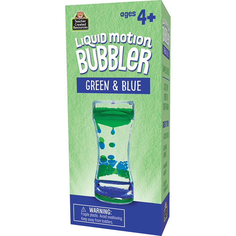 Green & Blue Liquid Motion Bubbler - TCR20963 | Teacher Created Resources | Novelty