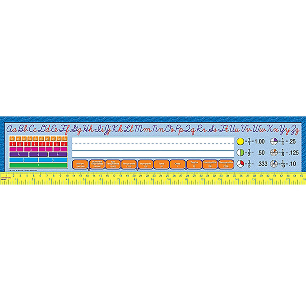 TCR4301 - Cursive Writing Jumbo Name Plates in Name Plates