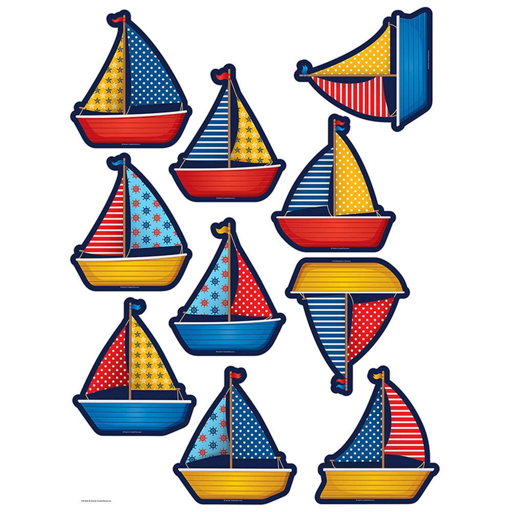 TCR5656 - Sailboats Accents in Accents