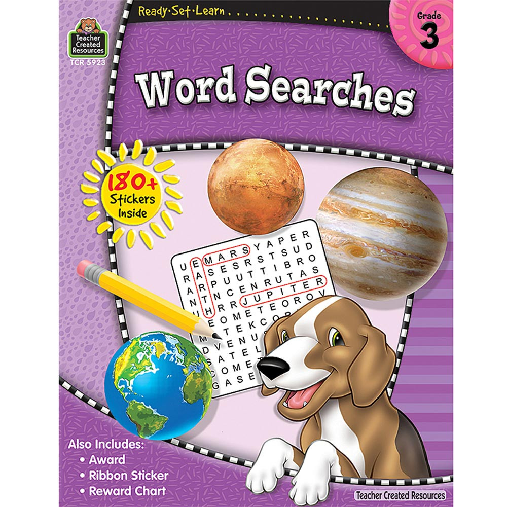 TCR5923 - Rsl Word Searches Gr 3 in Activities