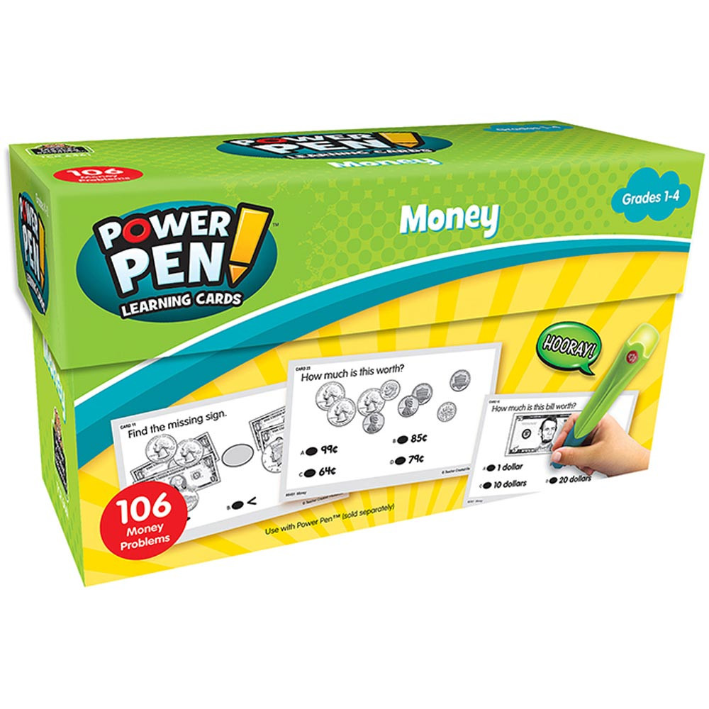 TCR6461 - Math Cards Money in Money