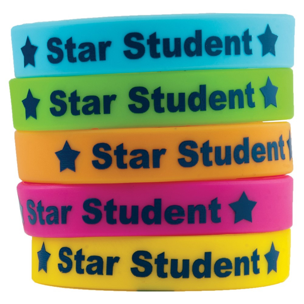 TCR6548 - Star Student Wristbands in Novelty