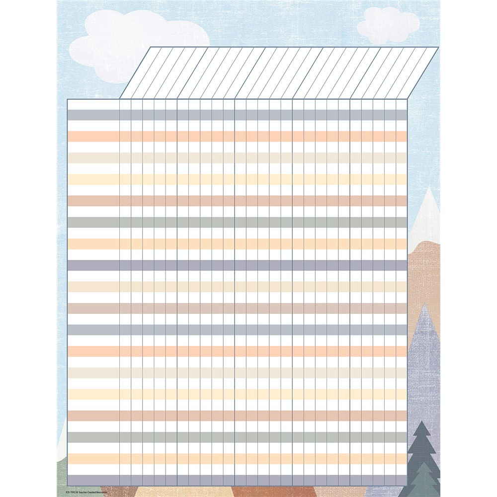 Moving Mountains Incentive Chart - TCR7392 | Teacher Created Resources | Deco: Charts