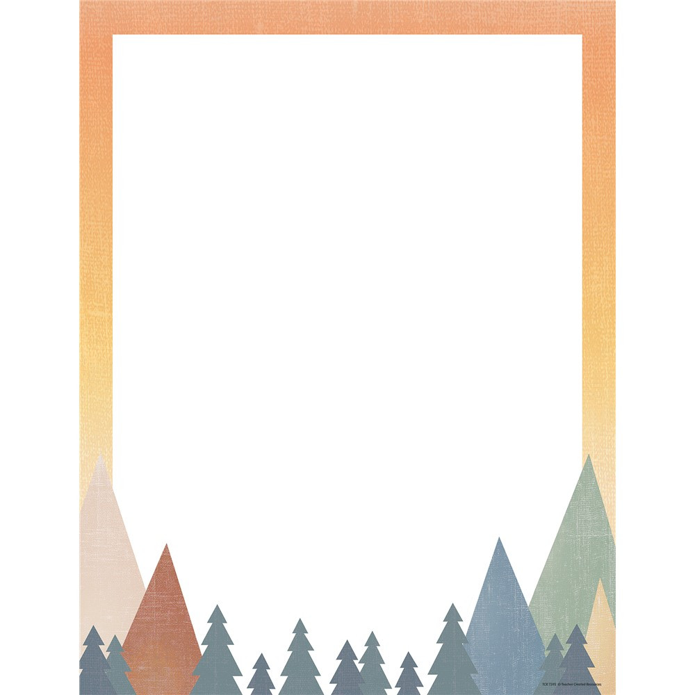 Moving Mountains Blank Chart - TCR7395 | Teacher Created Resources | Deco: Charts