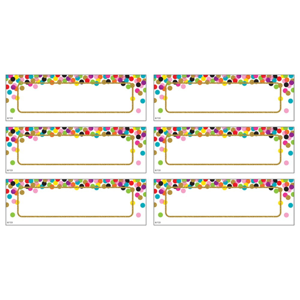 Confetti Labels Magnetic Accents - TCR77013 | Teacher Created Resources | Accents