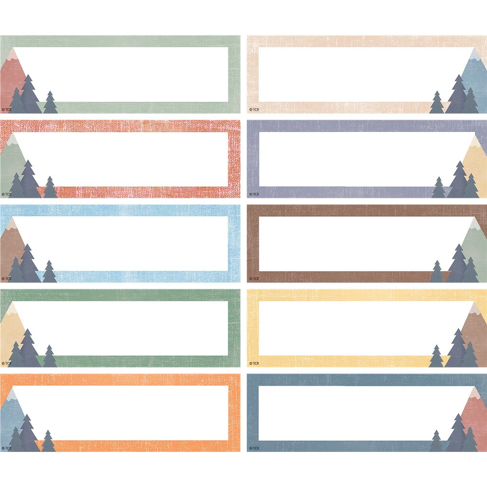 Moving Mountains Labels Magnetic Accents - TCR77065 | Teacher Created Resources | Magnetic Deco: Accents, Magnetic