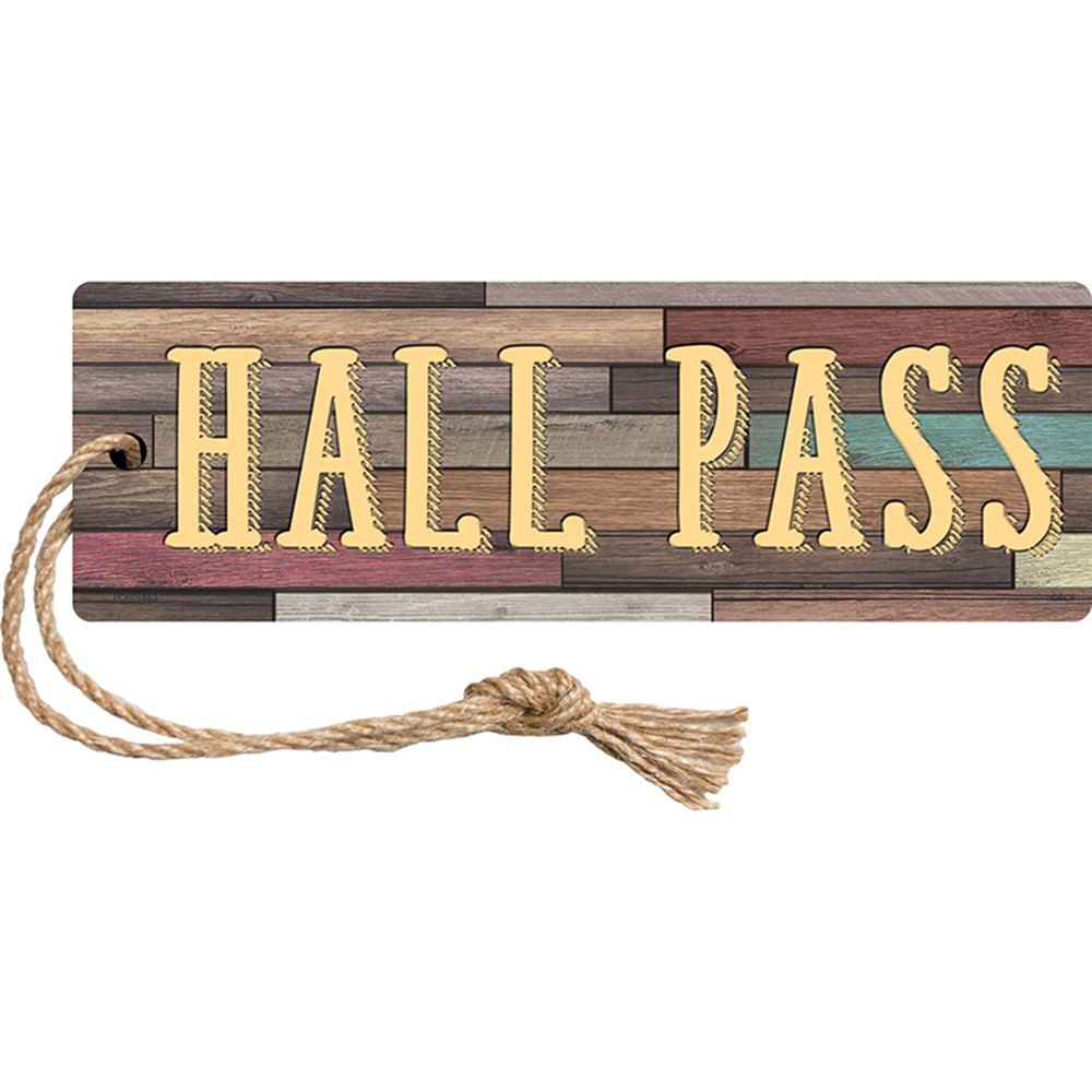 TCR77357 - Home Sweet Classroom Magn Hall Pass in Hall Passes