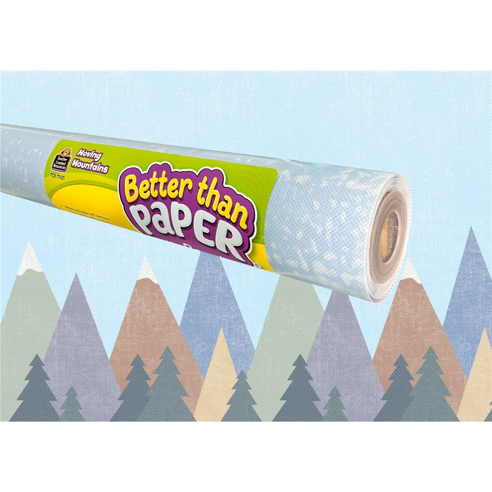 Moving Mountains Better Than Paper Bulletin Board Roll - TCR77421 | Teacher Created Resources | Deco: Bulletin Board Rolls, Better Than Paper