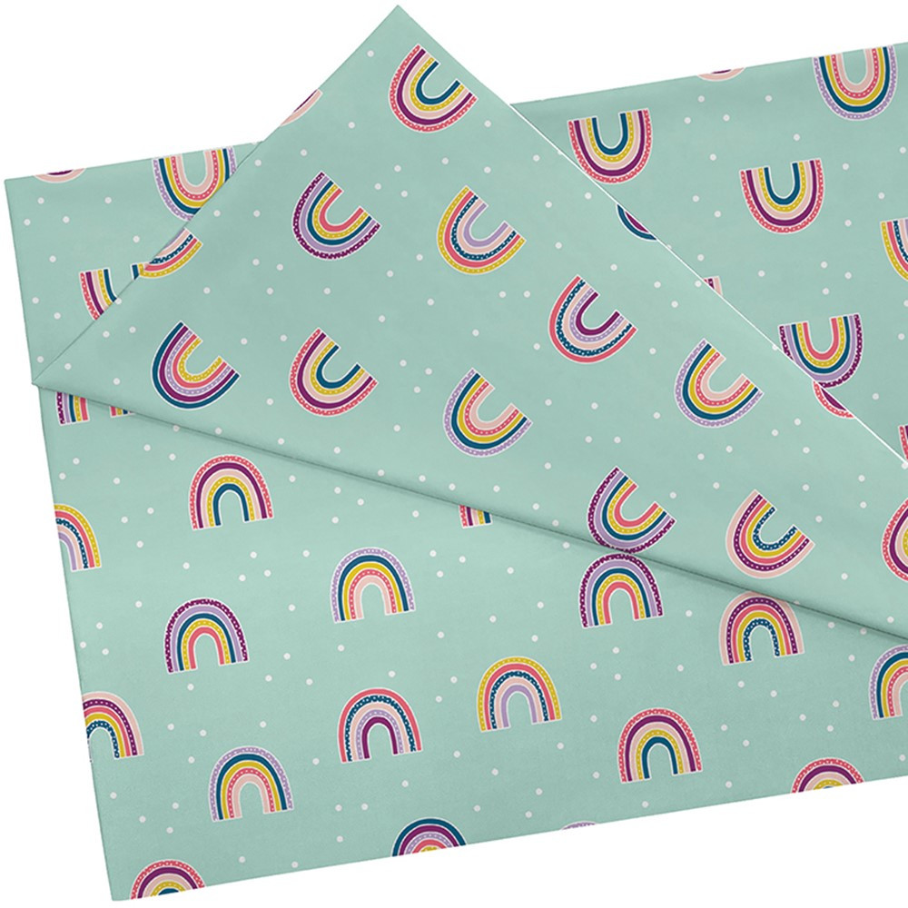 Oh Happy Day Rainbows Creative Class Fabric, 48 Inch x 3 Yards - TCR77427 | Teacher Created Resources | Art & Craft Kits