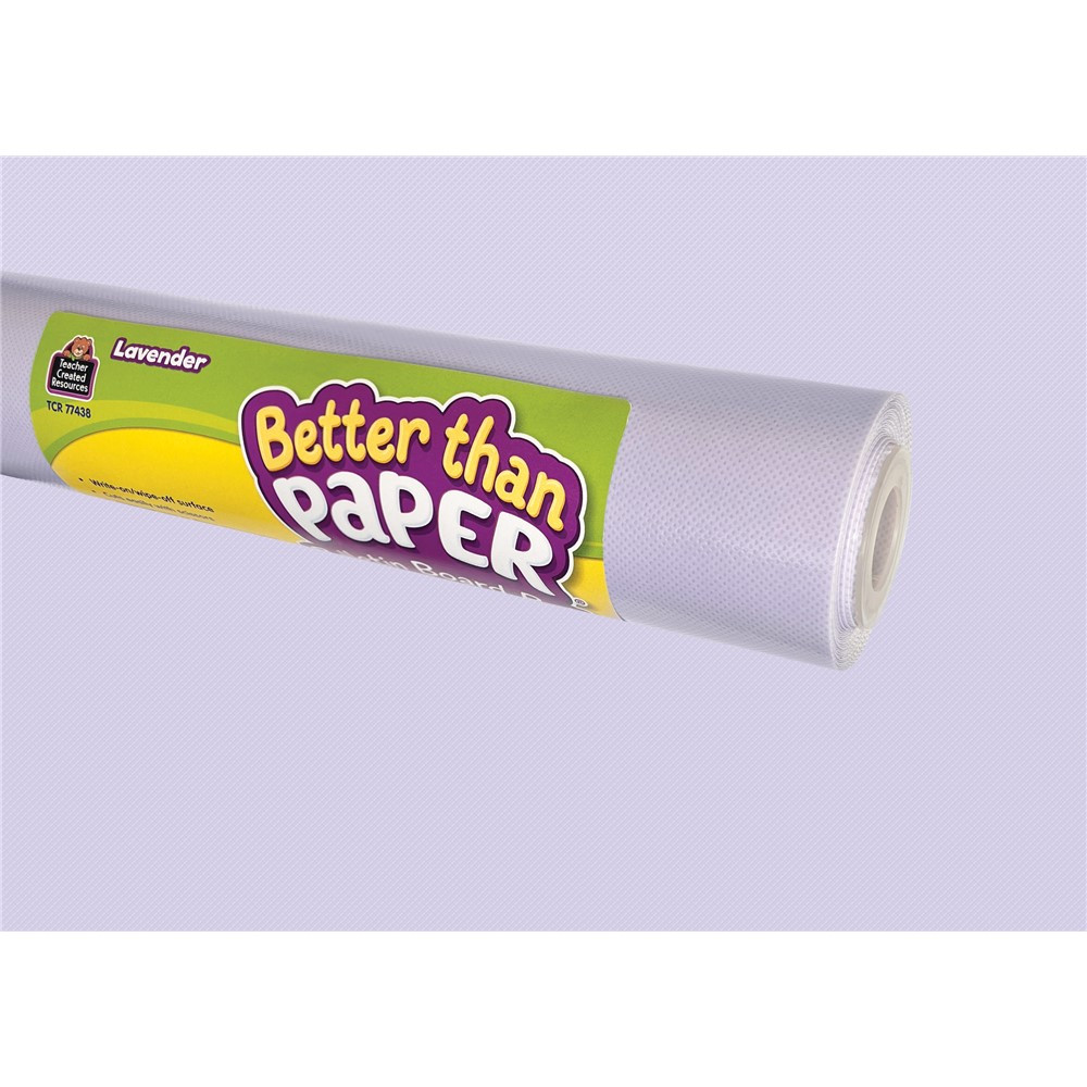 Lavender Better Than Paper Bulletin Board Roll - TCR77438 | Teacher Created Resources | Deco: Bulletin Board Rolls, Better Than Paper
