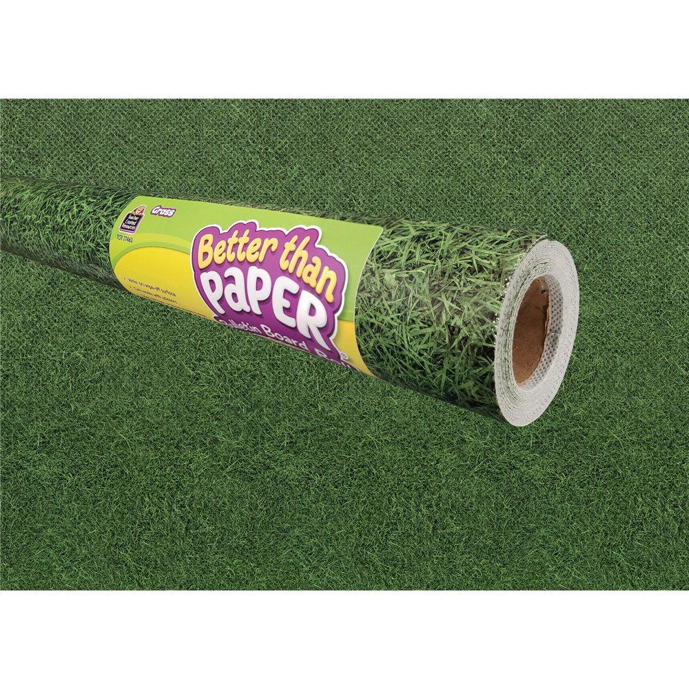 Grass Better Than Paper Bulletin Board Roll - TCR77463 | Teacher Created Resources | Deco: Bulletin Board Rolls, Better Than Paper