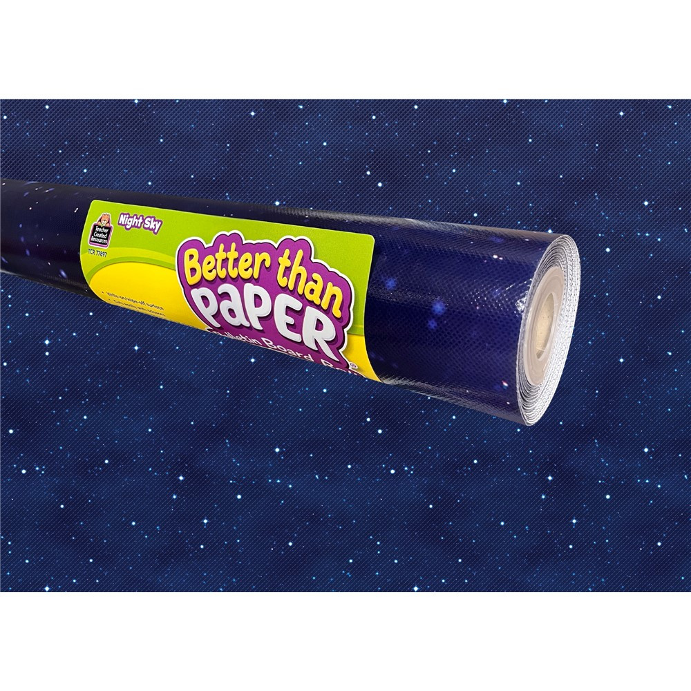 Night Sky Better Than Paper Bulletin Board Roll - TCR77897 | Teacher Created Resources | Deco: Bulletin Board Rolls, Better Than Paper