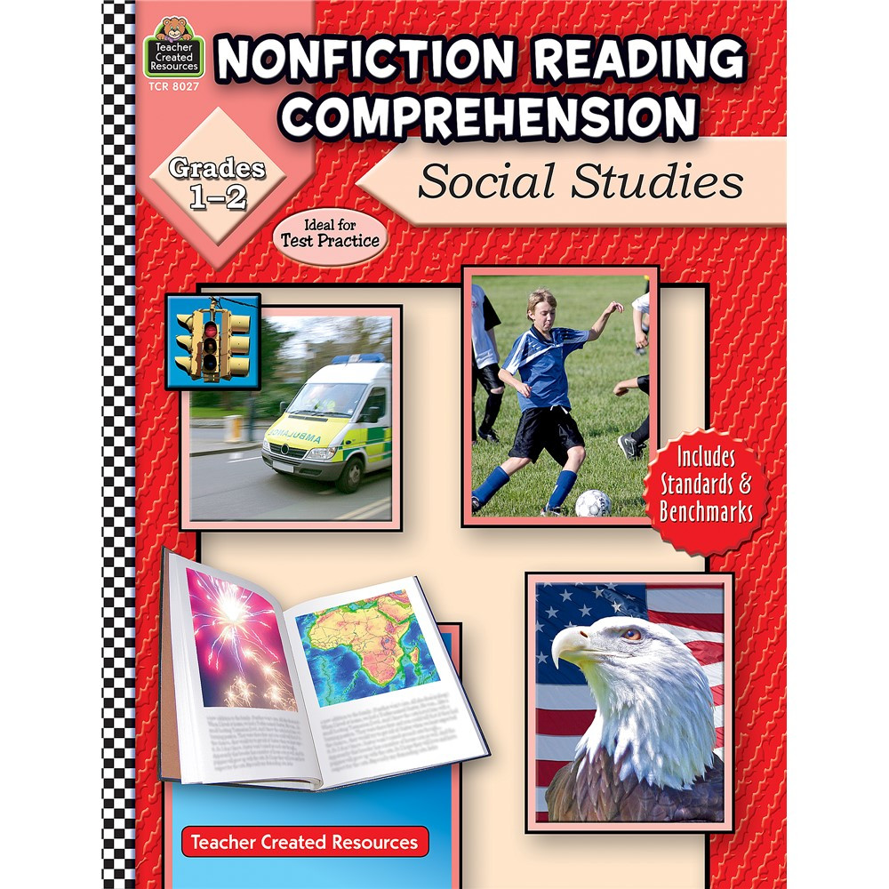 Nonfiction Reading Comprehension: Social Studies (Gr. 12) - TCR8027 | Teacher Created Resources | Book: Language Arts