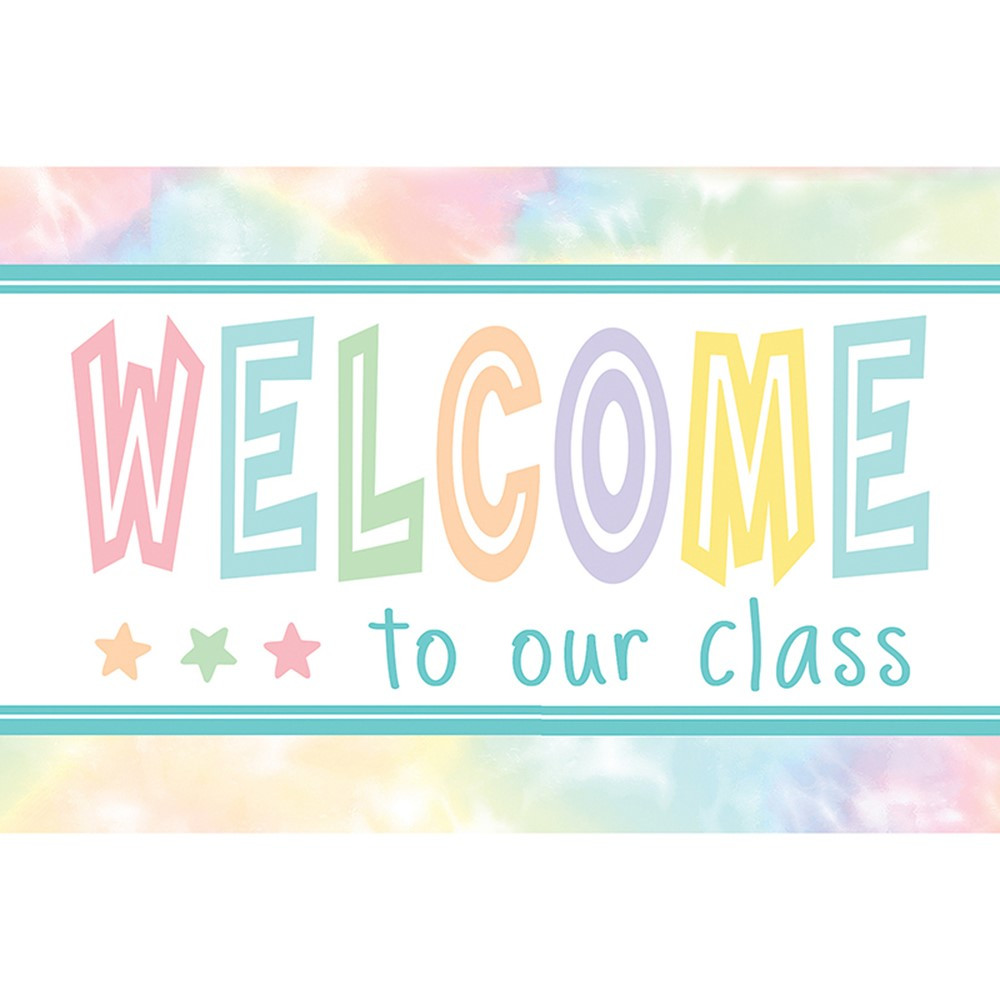 Pastel Pop Welcome Postcards, Pack of 30 - TCR8434 | Teacher Created Resources | Postcards & Pads
