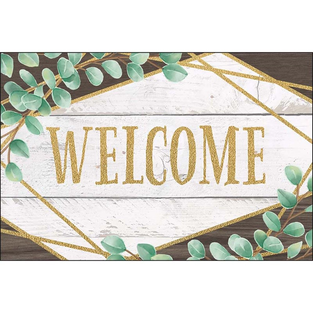 Eucalyptus Welcome Postcards, Pack of 30 - TCR8463 | Teacher Created Resources | Postcards & Pads