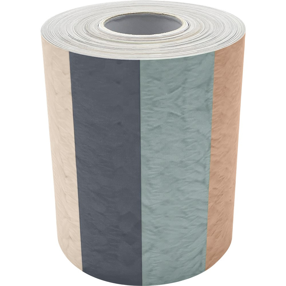 Everyone is Welcome Stripes Straight Rolled Border Trim - TCR8909 | Teacher Created Resources | Deco: Border Trim, Rolled