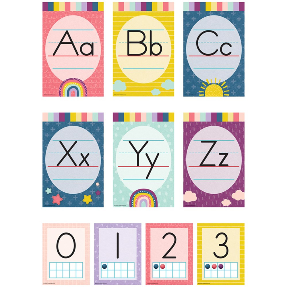Oh Happy Day Alphabet Bulletin Board - TCR9020 | Teacher Created Resources | Language Arts