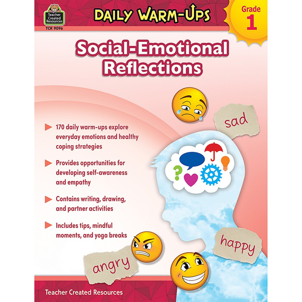 Daily Warm-Ups: Social-Emotional Reflections (Gr. 1) - TCR9096 | Teacher Created Resources | Self Awareness