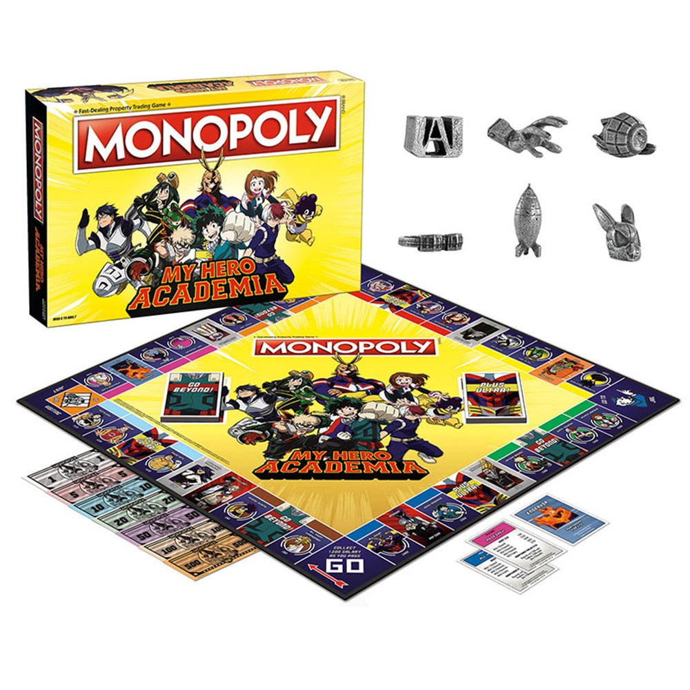MONOPOLY: My Hero Academia - USAMN128631 | Usaopoly Inc | Games