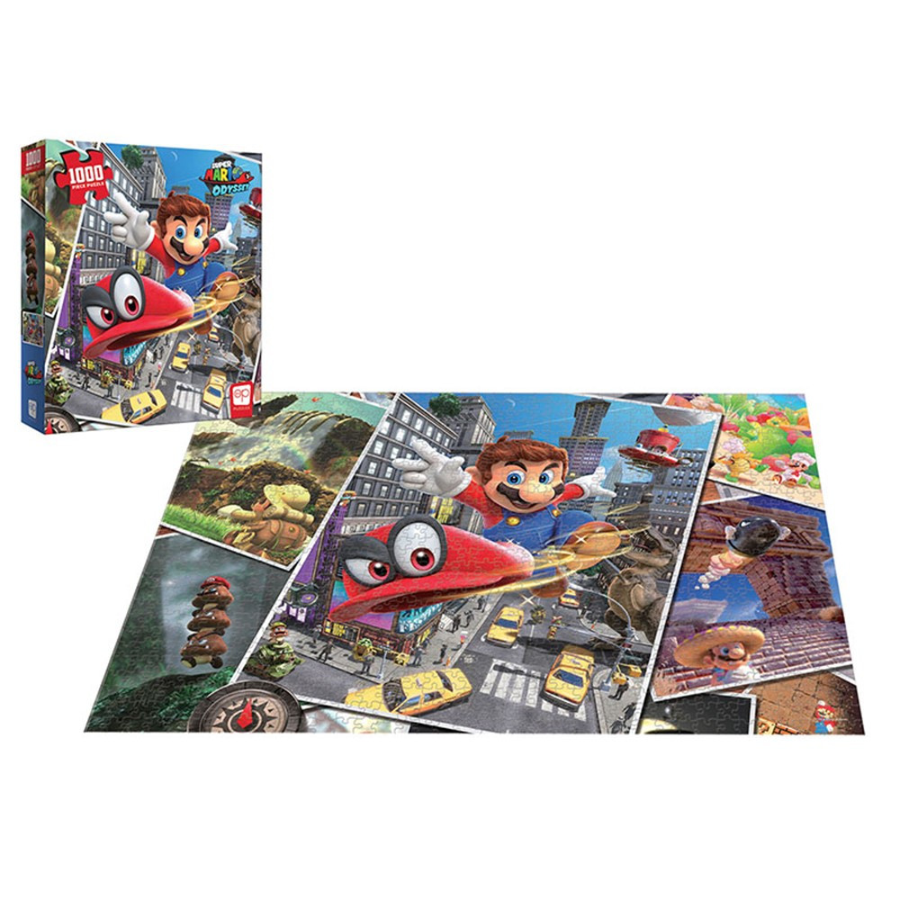 Super Mario Odyssey Snapshot 1000-Piece Puzzle - USAPZ005569 | Usaopoly Inc | Puzzles