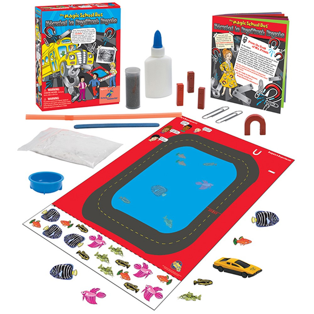 YS-WH9251144 - Attracted To Magnificent Magnets The Magic School Bus in Activity Books & Kits